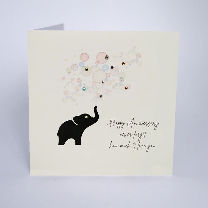 Five Dollar Shake Happy Anniversary (Elephant) Card