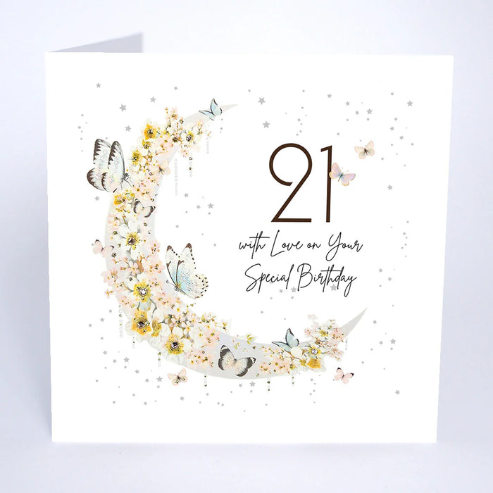 Five Dollar Shake 21 With Love on Your Special Birthday Card