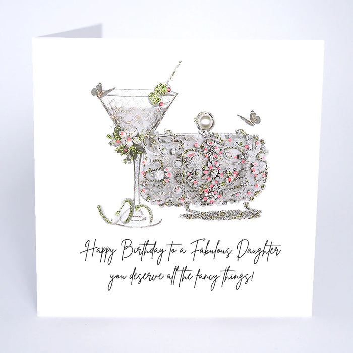 Five Dollar Shake Happy Birthday To A Fabulous Daughter Card