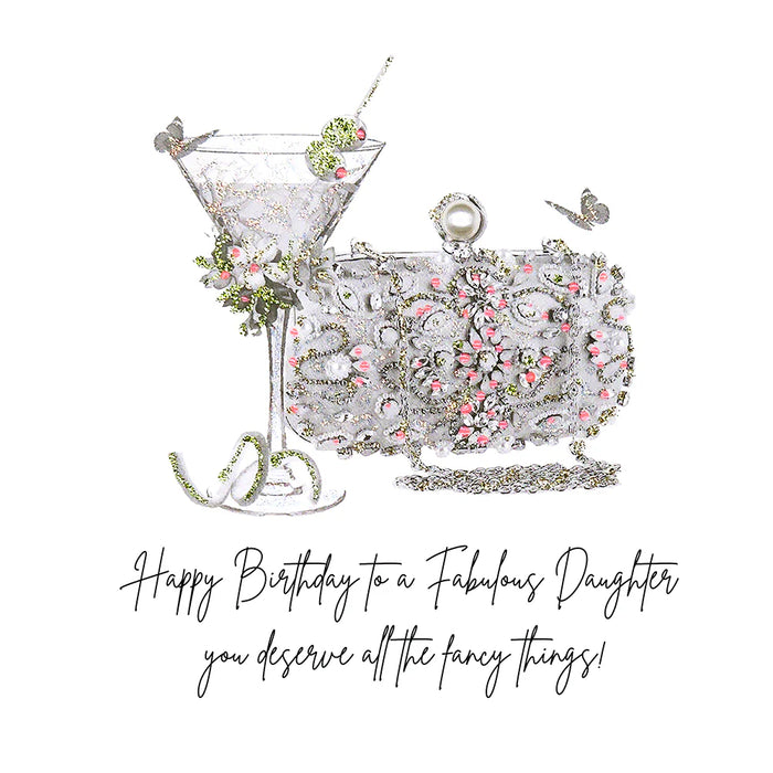 Five Dollar Shake Happy Birthday To A Fabulous Daughter Card