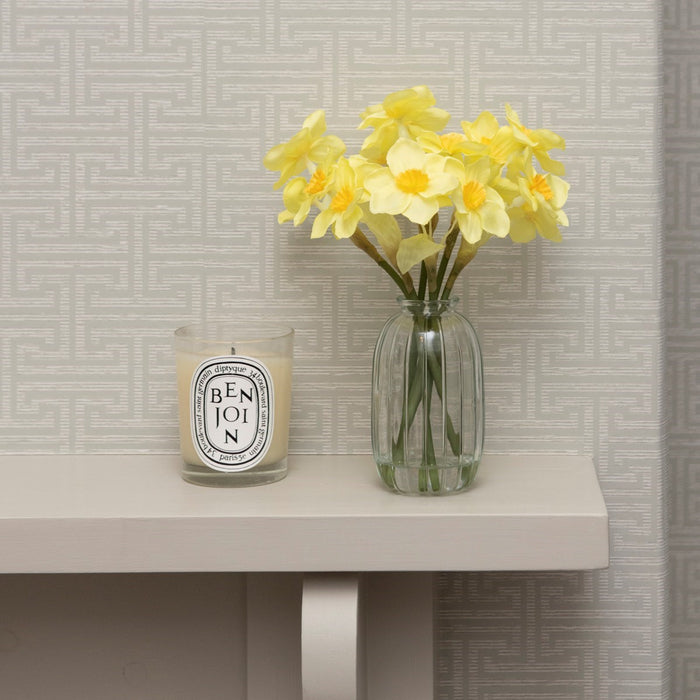 Floralsilk Artificial Daffodils In Mini Vase