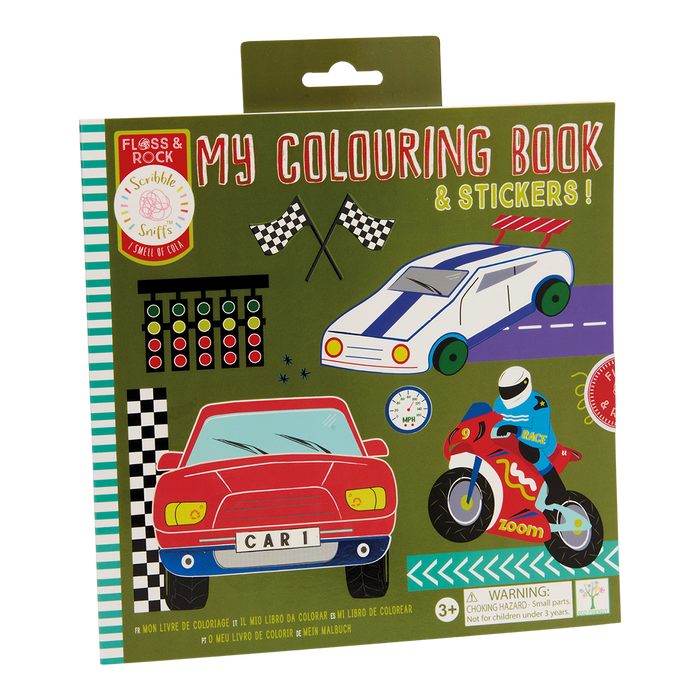 Floss & Rock Colouring Book Cars