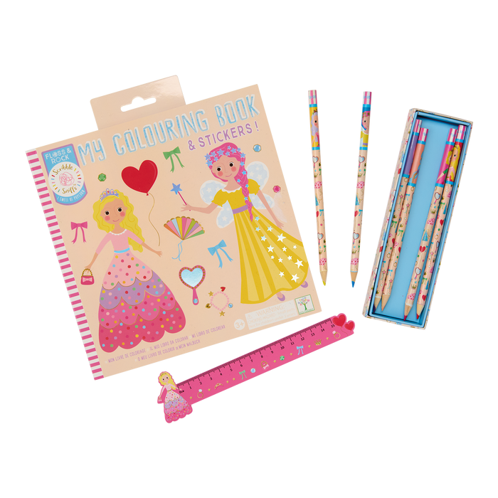 Floss & Rock Colouring Book Princess