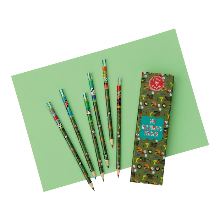 Floss & Rock Colouring Pencils Cars