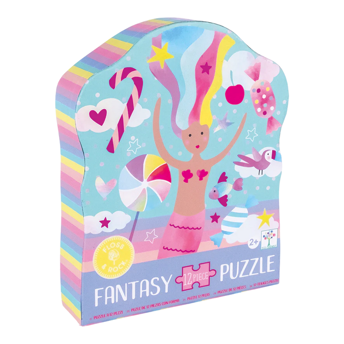 Floss & Rock 12 Piece Shaped Jigsaw in Shaped Box Fantasy