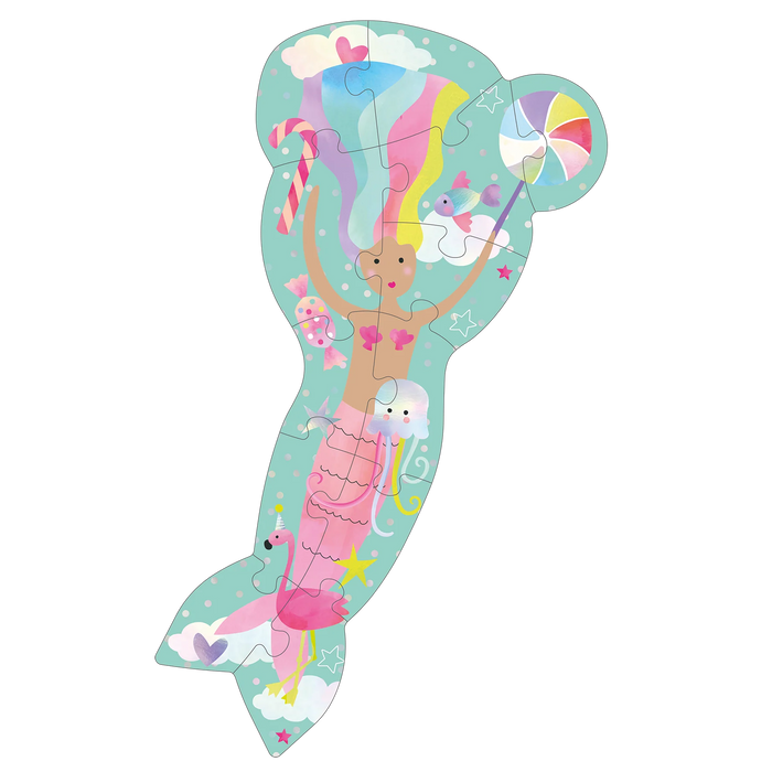Floss & Rock 12 Piece Shaped Jigsaw in Shaped Box Fantasy