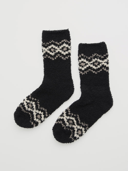 Seasalt Women's Fluffies Socks Short In Poet's Onyx