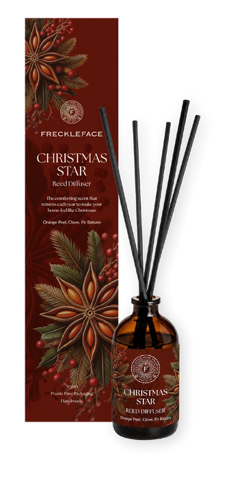 Freckleface Scent Library Reed Diffuser - Christmas Star