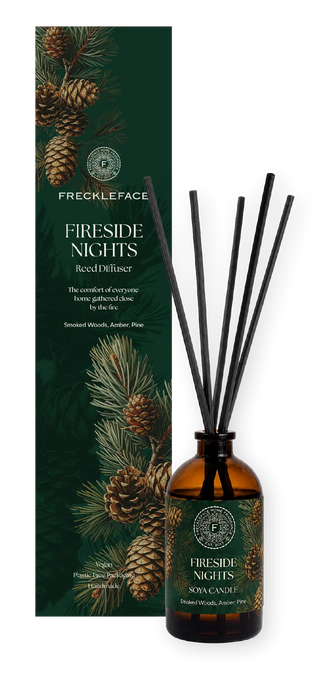 Freckleface Scent Library Reed Diffuser - Fireside Nights