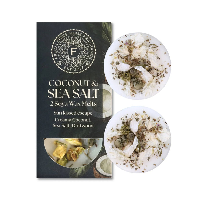 Freckleface Scent Library Wax Melt Duo - Coconut & Seasalt