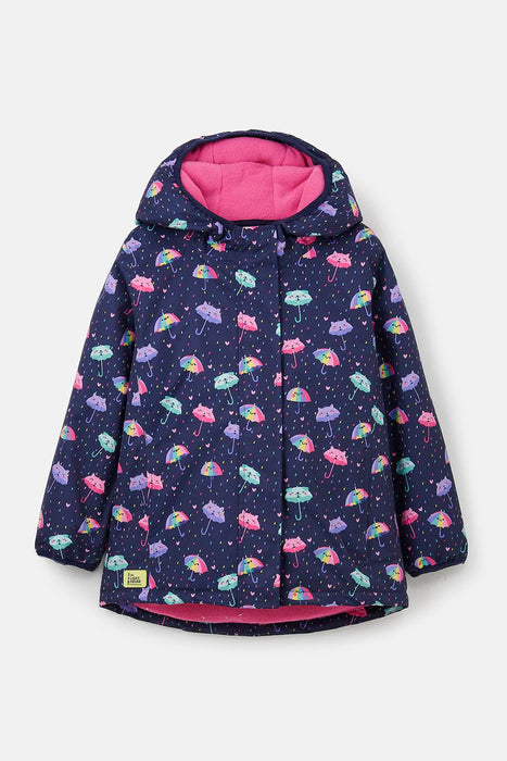 Lighthouse Freya Coat In Umbrella Print