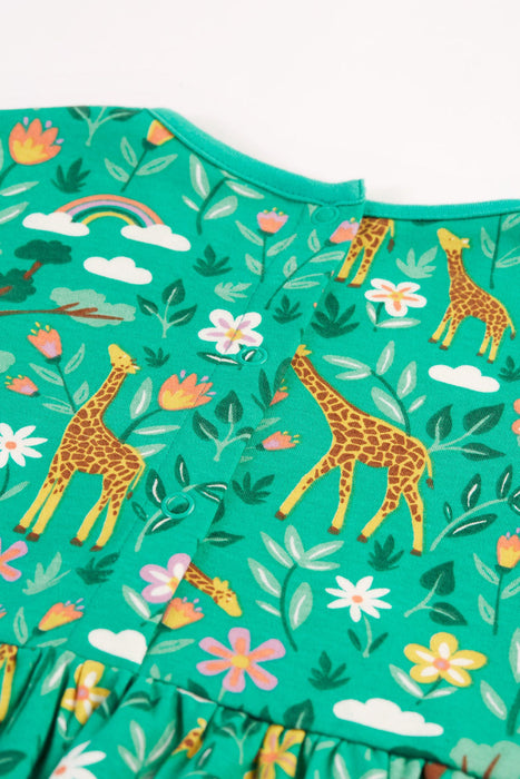 Frugi Dani Dress In A Tower Of Giraffes