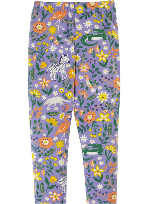 Frugi Libby Rainforest Friends Printed Leggings