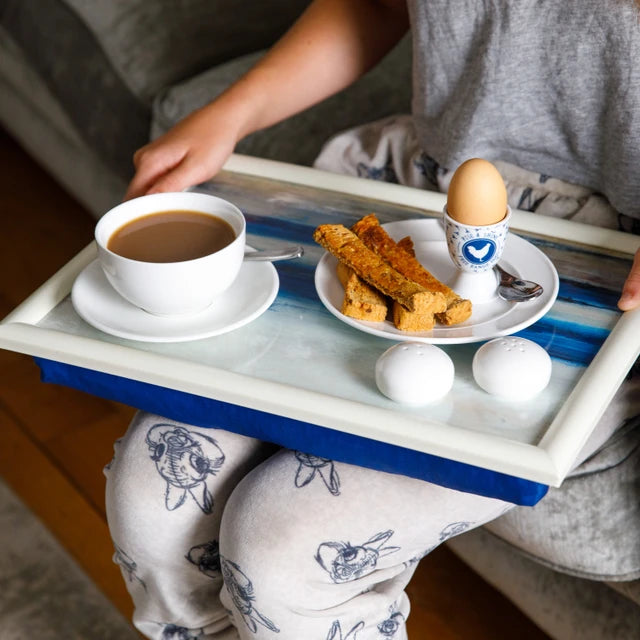 Creative Tops Blue Abstract Lap Tray