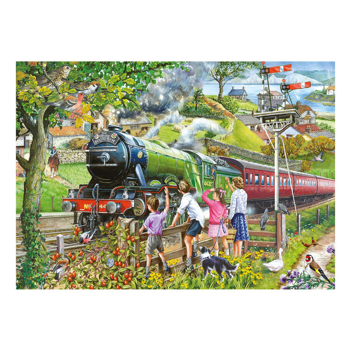 Full Steam Ahead BIG 500 Jigsaw Puzzle