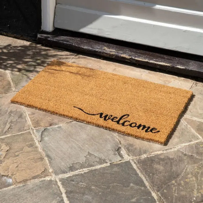 Gallery Direct Welcome Coir Doormatn