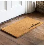Gallery Direct Welcome Coir Doormatn