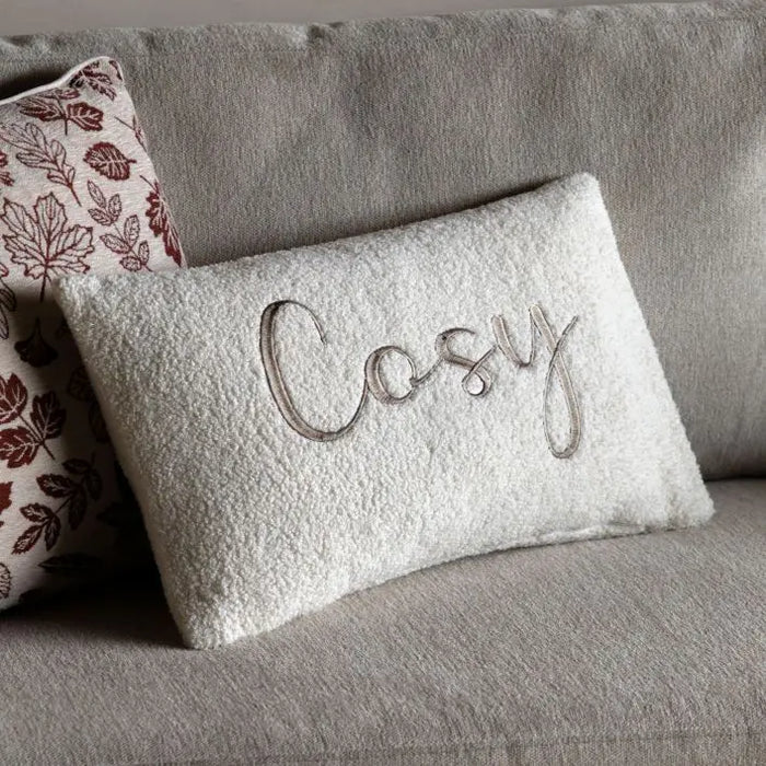 Gallery Direct Cosy Embroidered Cushion