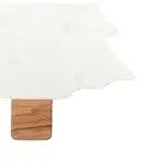 Gallery Direct Christmas Tree Serving Platter Marble