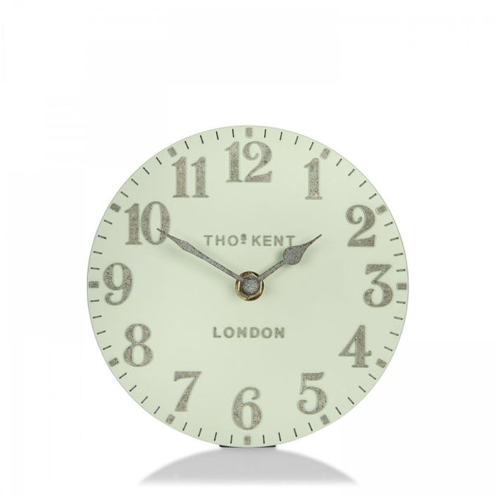 Gallery Direct Arabic Mantel Clock Pearl Green