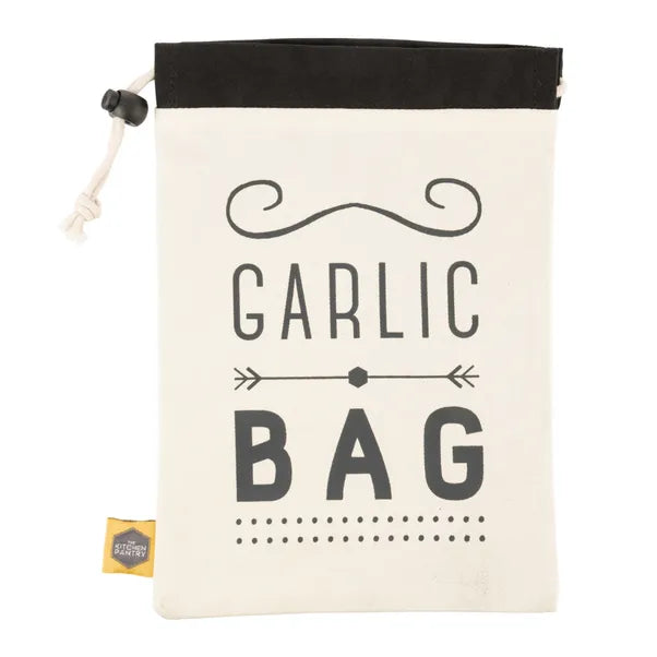 Kitchen Pantry Set Of 2 Vegetable Storage Sacks - Mushroom & Garlic