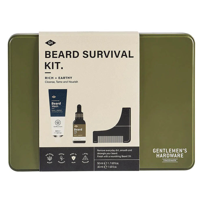 Gentlemen’s Hardware Beard Survival Kit