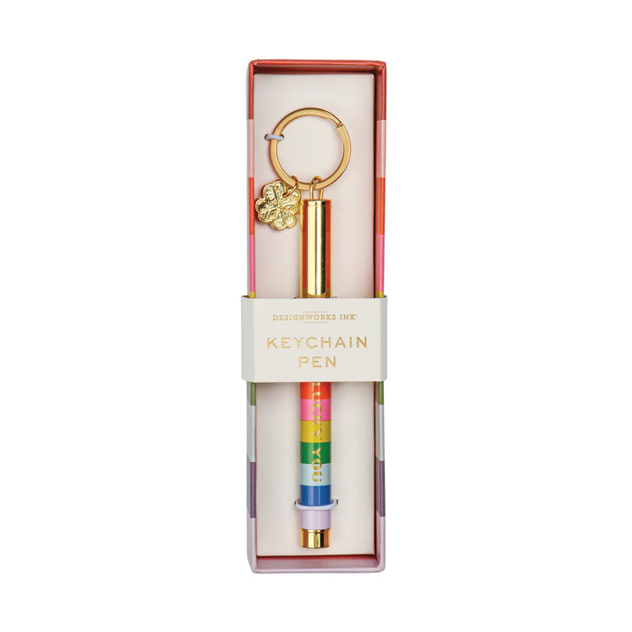 Gentlemen's Hardware Pen Keychain Lucky You