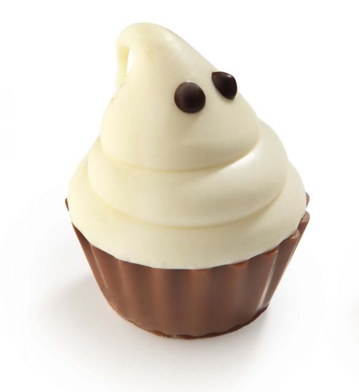Ghost Cupcake Almond Praline