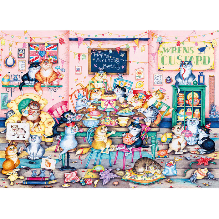 Gibsons Betty's Birthday 1000 Piece Jigsaw Puzzle