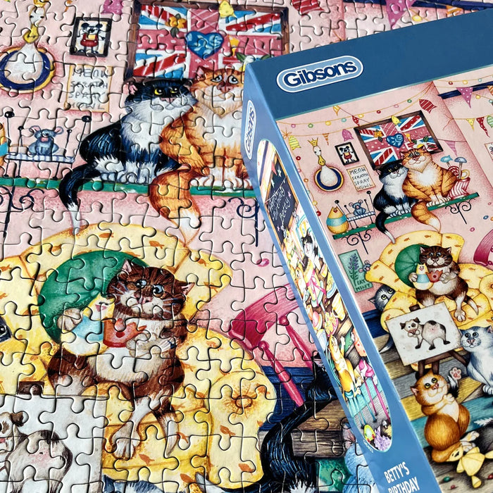 Gibsons Betty's Birthday 1000 Piece Jigsaw Puzzle