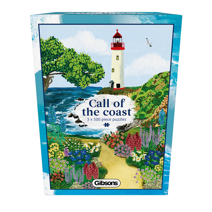 Gibsons Call of the Coast 3 x 500 Piece Jigsaw