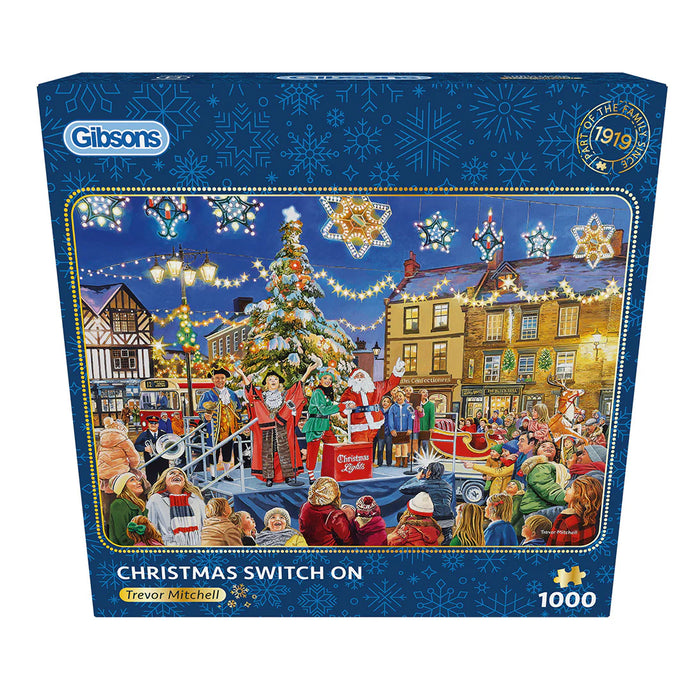 Gibsons Christmas Switch On 1000 Piece Jigsaw Puzzle
