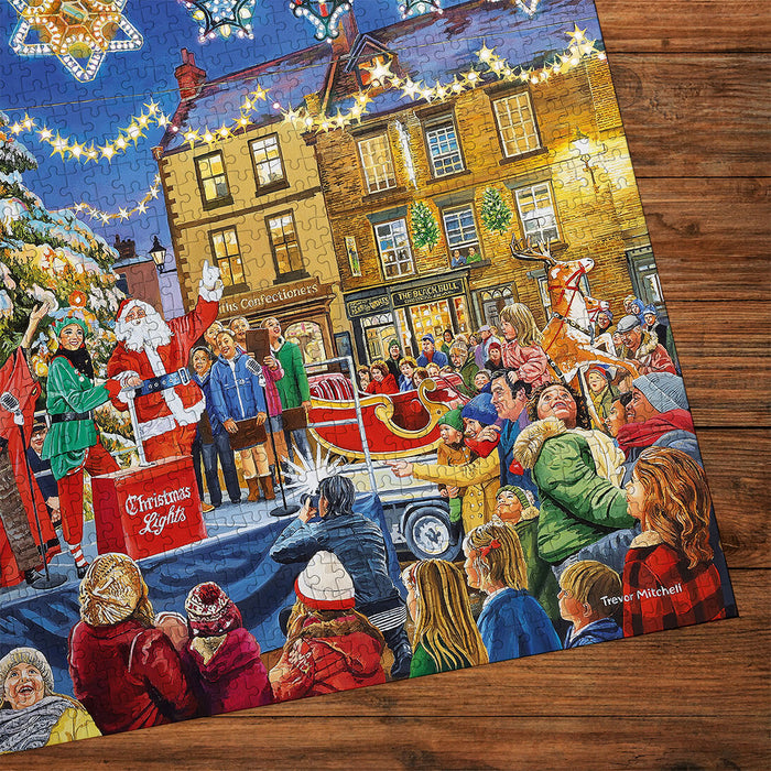 Gibsons Christmas Switch On 1000 Piece Jigsaw Puzzle