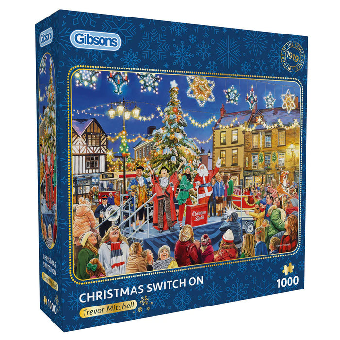 Gibsons Christmas Switch On 1000 Piece Jigsaw Puzzle