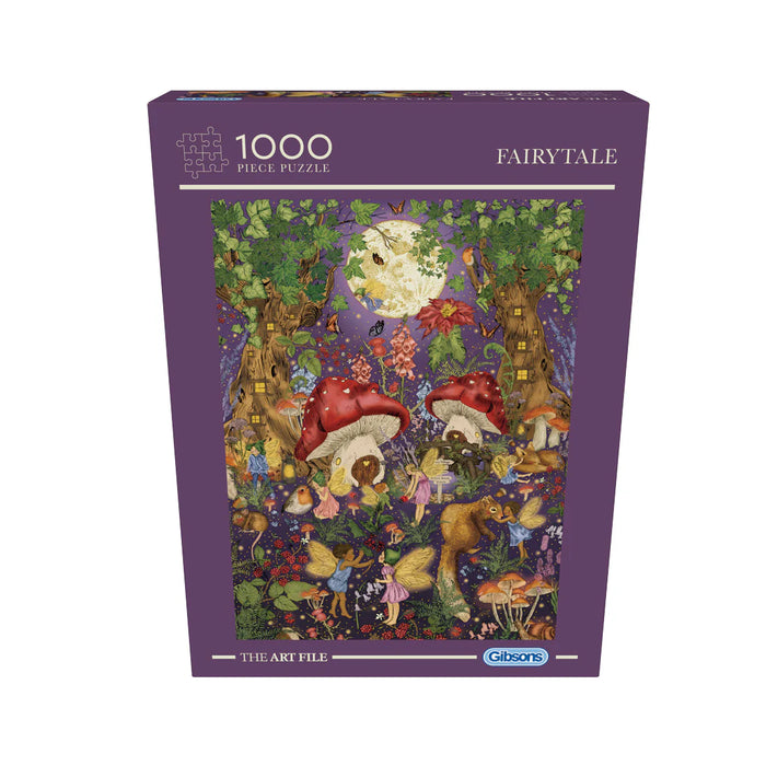 Gibsons he Art File Fairytale 1000 Piece Jigsaw Puzzle