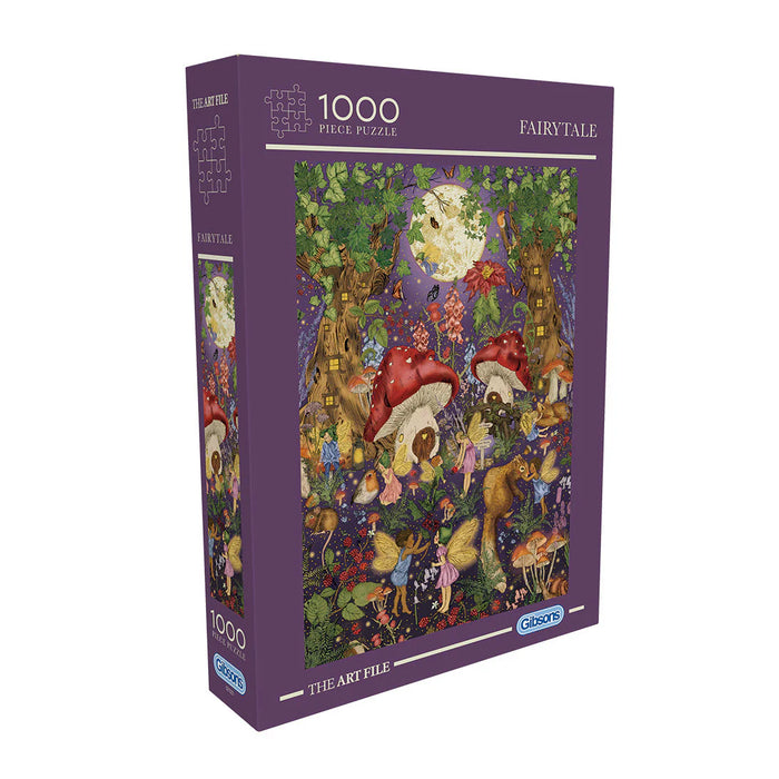 Gibsons he Art File Fairytale 1000 Piece Jigsaw Puzzle