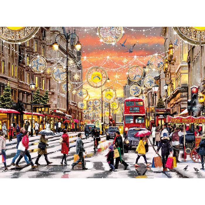 Gibsons Holiday Hustle 1000 Piece Jigsaw Puzzle