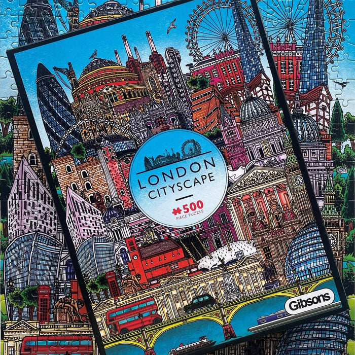 Gibsons London Cityscape 500 Piece Jigsaw Puzzle