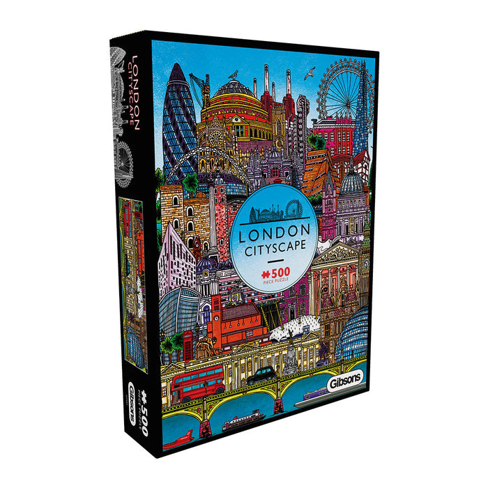 Gibsons London Cityscape 500 Piece Jigsaw Puzzle