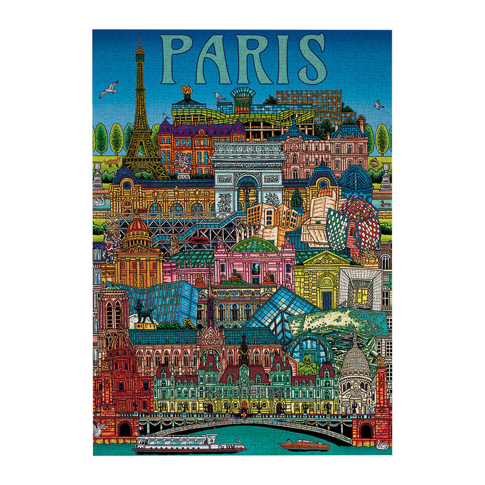 Gibsons Paris Cityscape 500 Piece Jigsaw Puzzle