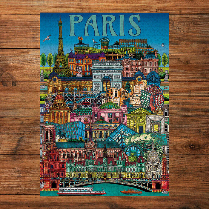 Gibsons Paris Cityscape 500 Piece Jigsaw Puzzle