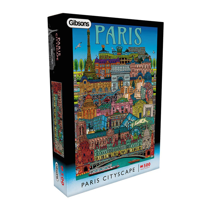Gibsons Paris Cityscape 500 Piece Jigsaw Puzzle
