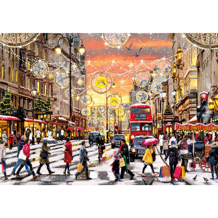 Gibsons Holiday Hustle Extra Large 250 XL Piece Jigsaw Puzzle
