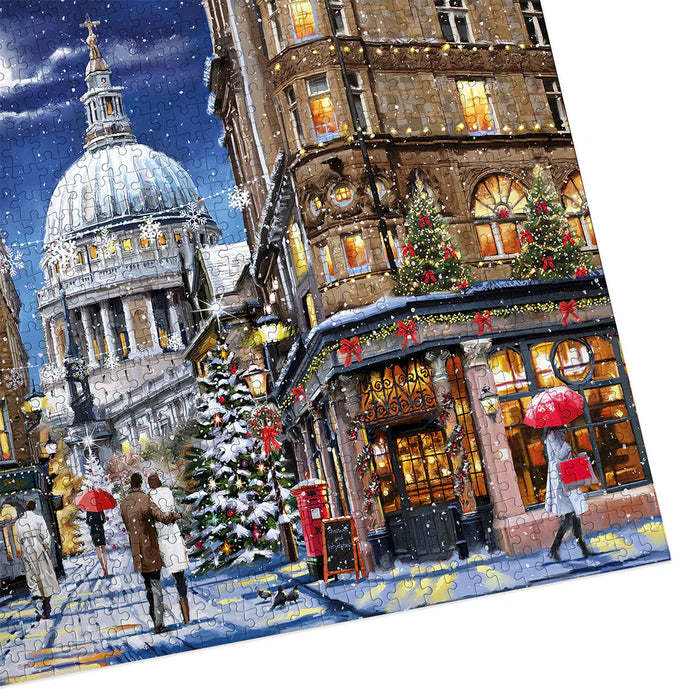 Gibsons St Paul's at Christmas 1000 Piece Jigsaw Puzzle