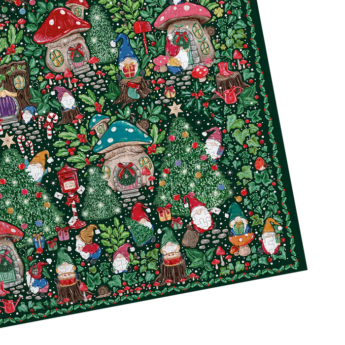 Gibsons The Art File Christmas Village 1000 Piece Jigsaw Puzzle