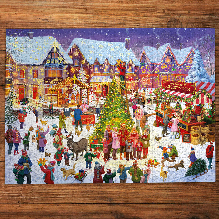 Gibsons The Season for Giving- Christmas Limited Edition 1000 Piece Jigsaw Puzzle
