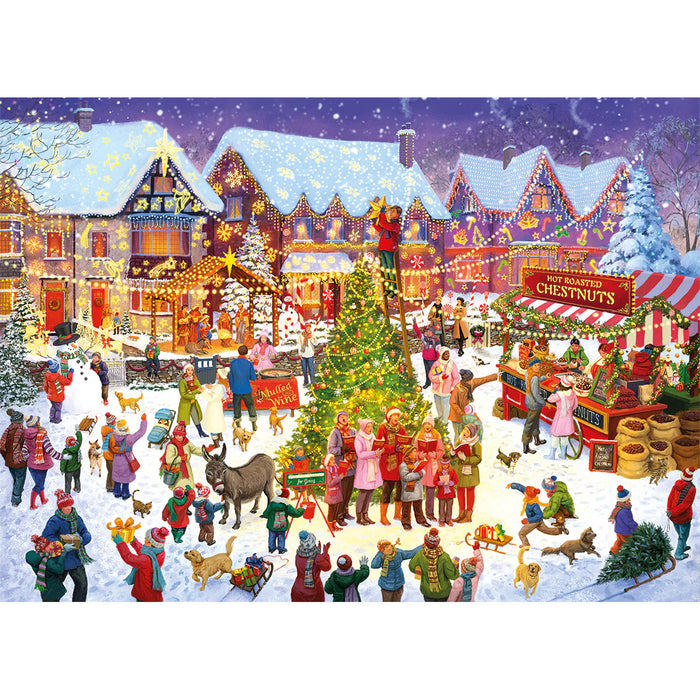 Gibsons The Season for Giving- Christmas Limited Edition 1000 Piece Jigsaw Puzzle