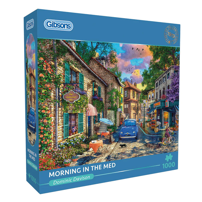 Gibsons Morning In The Med 1000pc Jigsaw Puzzle