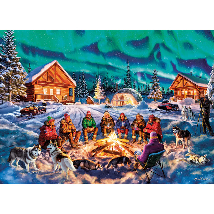Gibsons Night Of Northern Lights 1000pc Jigsaw Puzzle