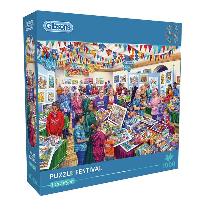 Gibsons Puzzle Festival 1000pc Jigsaw Puzzle